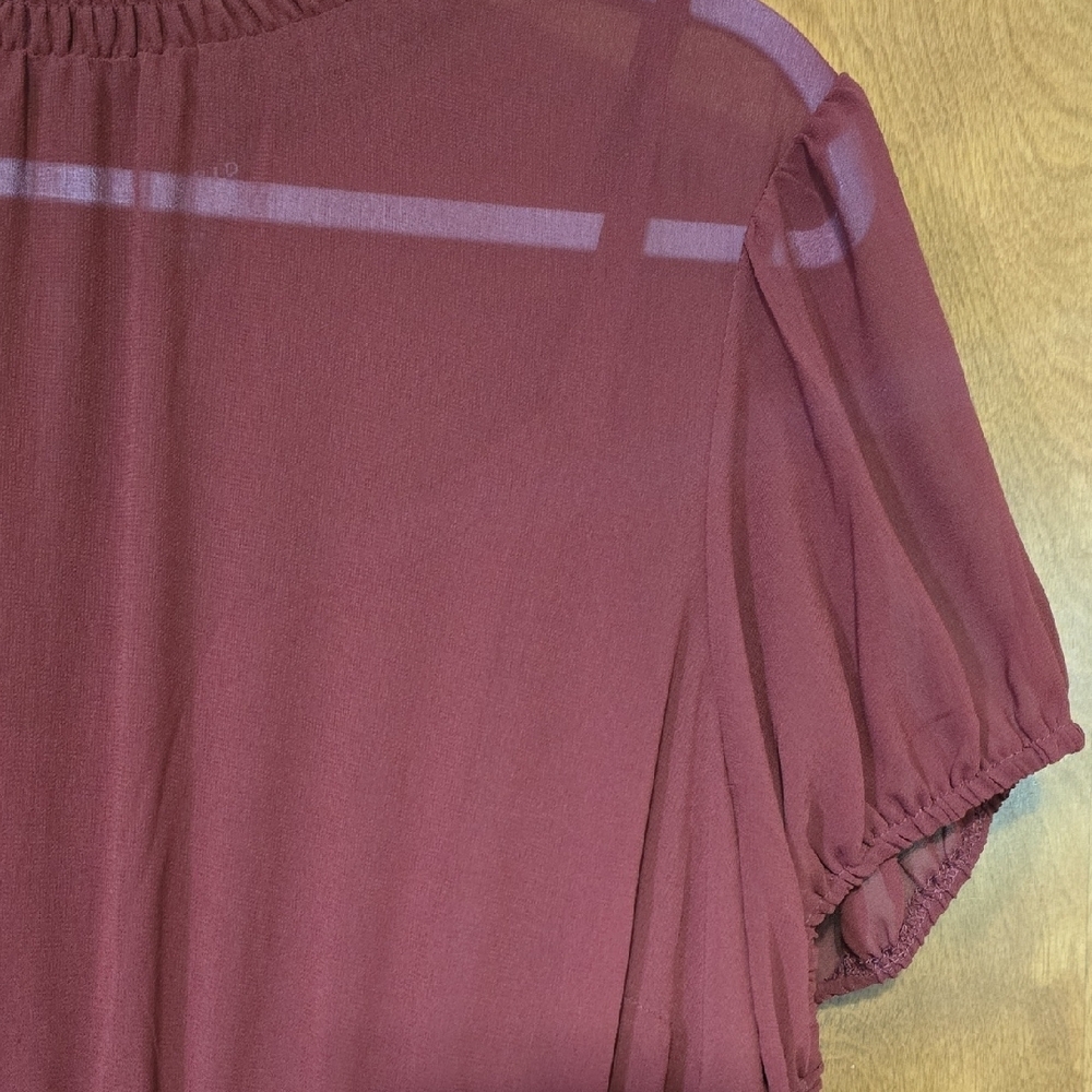 Torrid Burgundy Maxi Dress - Picture 3 of 5